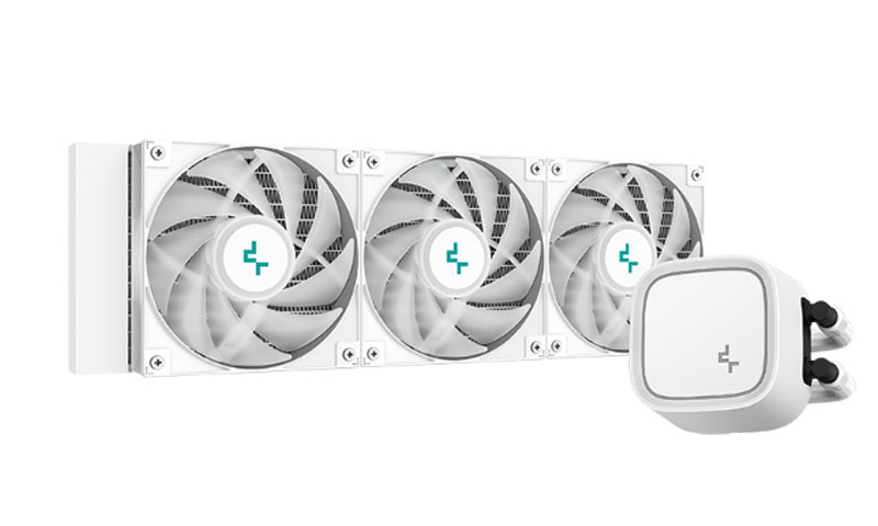 DeepCool LE720 WH 360mm LGA1700/AM5 ARGB Fanlı Beyaz Sıvı İşlemci