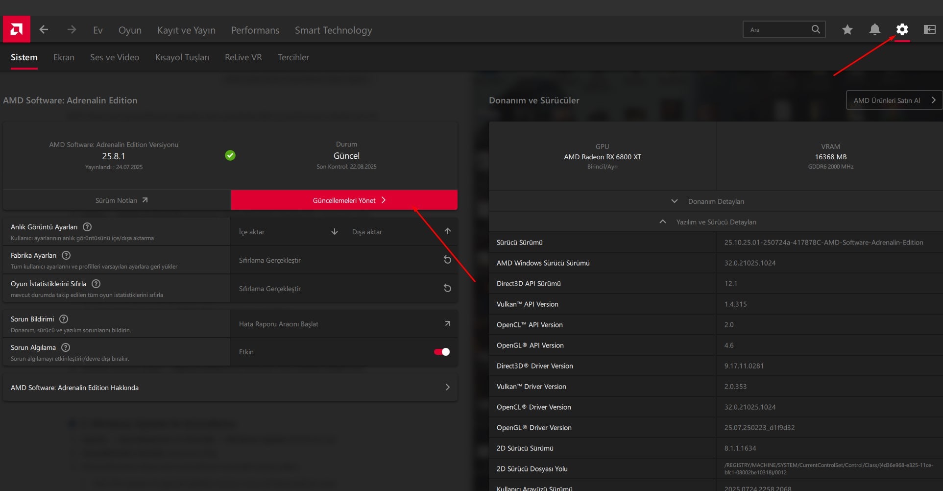 AMD Ekran Kartı Güncelleme