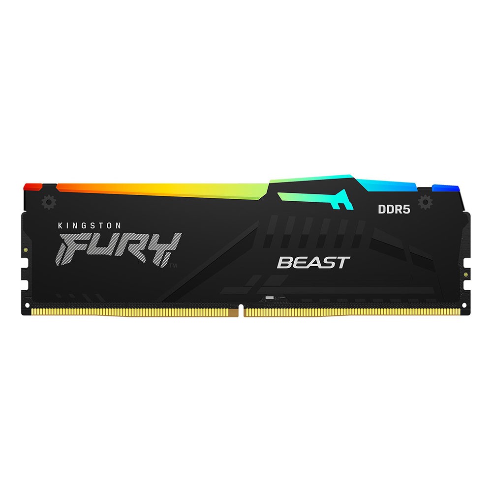Kingston Fury Beast 16GB (1x16) DDR5 5200MHZ RGB Siyah CL40 PC Ram