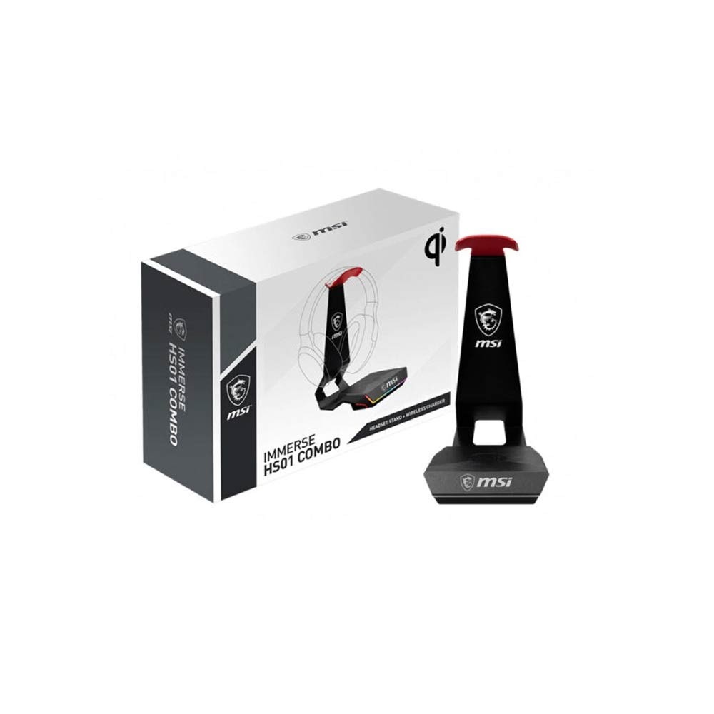 MSI GG HS01 HEADSET STAND KAYMAZ TABAN METAL KULAKLIK TUTUCU Uygun