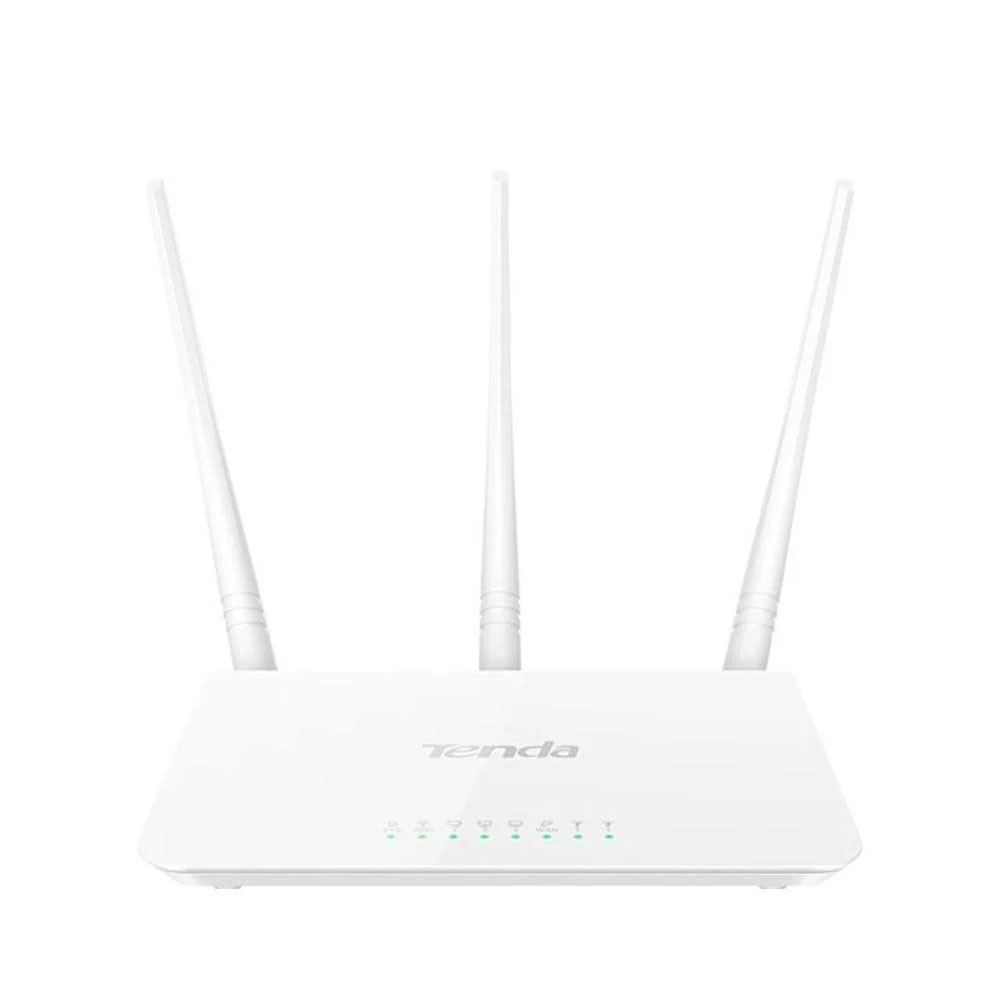 NT-F3 - ROUTER TENDA F3 WIRELESS 300MBPS 4 PORTE LAN 3 ANTENNE - TENDA