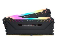 CORSAIR 32GB (2x16GB) Vengeance Pro RGB Siyah DDR4 3600MHz CL18 CMW32GX4M2D3600C18 Dual Kit Ram