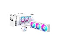 GIGABYTE AORUS WATERFORCE II 360 ICE 3xARGB Fanlı 360mm Beyaz Sıvı işlemci Soğutucusu