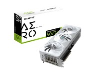 GIGABYTE GeForce RTX 5070 Ti AERO OC 16G GDDR7 RGB 16GB 256Bit DLSS 4 NVIDIA GV-N507TAERO OC-16GD Ekran Kartı