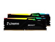 Kingston Beast RGB 32GB (2x16GB) DDR5 6000MHZ CL30 Siyah Ram-KF560C30BBEAK2-32TR