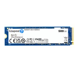 Kingston 500GB NV3 M.2 NVMe SSD Okuma 5000MB / Yazma 3000MB-SNV3S/500G