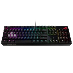 ASUS ROG STRIX SCOPE Blue Cherry MX Aura Sync Mekanik Gaming Klavye