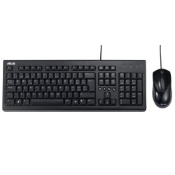 ASUS U2000 Multimedya Özellikli Kablolu Türkçe Q Klavye Mouse Set