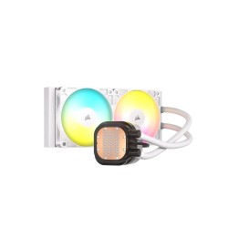CORSAIR NAUTILUS 240 RS ARGB R2120 ARGB Fanlı 240mm Sıvı Beyaz İşlemci Soğutucu-CW-9060094-WW