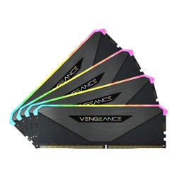 CORSAIR VENGEANCE RGB 32GB (4x8GB) DDR4 3200MHz CL16 Pc Ram