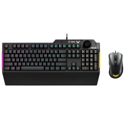 ASUS TUF GAMING COMBO K1 / M3 Aura SYNC Türkçe Q RGB Gaming Klavye Mouse Set 