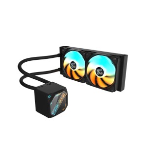 GIGABYTE GAMING 240 LGA1700/1851/AM5 240mm ARGB Fanlı Sıvı Siyah İşlemci Soğutucusu-GP-GIGABYTE GME 240