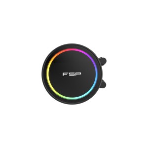 FSP E36-B 360mm LGA1700/1851/AM5 360mm ARGB AIO Sıvı Siyah İşlemci Soğutucu