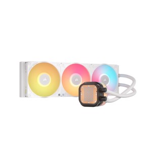 CORSAIR ICUE LINK TITAN 360 RX LCD 360mm RGB  LGA1700/1851/AM5 Beyaz Sıvı İşlemci Soğutucu-CW-9061026-WW