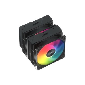 FSP MP7-BA 2x120mm ARGB Fanlı LGA1700/1851/AM5 Siyah işlemci Soğutucu