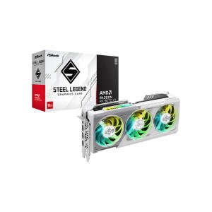 ASROCK Radeon RX 9070 XT Steel Legend 16GB GDDR6 RGB 256Bit RDNA 4, FSR 4 AMD Ekran Kartı-RX9070XT SL 16G