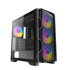 ANTEC AX1000 ARGB 750W 80+ Bronze Temperli Camlı 4x ARGB Fanlı mATX Gaming Kasa ANTEC AX1000 ARGB 750W 80+ Bronze Temperli Camlı 4x ARGB Fanlı mATX Gaming Kasa