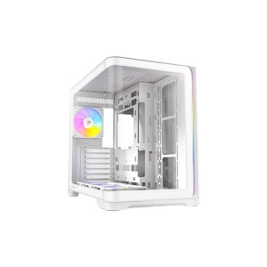 ANTEC C5 CURVE ARGB WHITE 4x120mm ARGB Fanlı Temperli Camlı Dual Chamber Mid Tower Oyuncu
