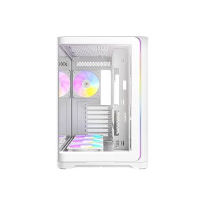 ANTEC C5 CURVE ARGB WHITE 4x120mm ARGB Fanlı Temperli Camlı Dual Chamber Mid Tower Oyuncu