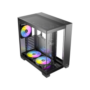ANTEC C8 ARGB BLACK Temperli Camlı Type-C x1 Dual Chamber Full Tower E-ATX Gaming Kasa