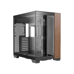 ANTEC C8 WOOD Temperli Camlı Type-C x1 Dual Chamber Full Tower E-ATX Gaming Kasa