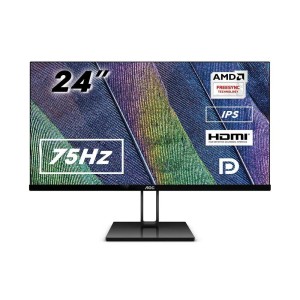 AOC 23.8" 24V2Q 5ms 75Hz IPS FreeSync HDMI DP Çerçevesiz Gaming Monitör