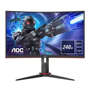 AOC 27" C27G2ZU 240 Hz 0,5ms FreeSync2  Full HD Dp HDMI Kavisli Gaming Monitör