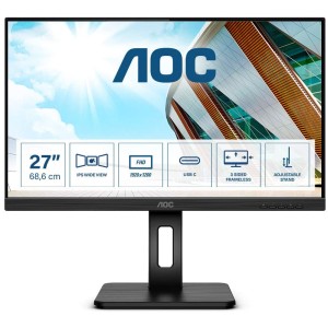 AOC 27P2C  27”75HZ 4MS HDMI DP USB-C Adaptive-Sync FullHd Monitör