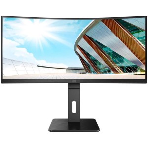 AOC  CU34P2A 34” 100HZ 1MS 2K WQHD HDMI DP Adaptive-Sync VA Kavisli Monitör 