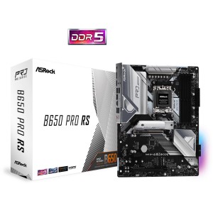 ASROCK B650 PRO RS AMD B650 Soket AM5 DDR5 6400Mhz (O.C) M.2 ATX Anakart