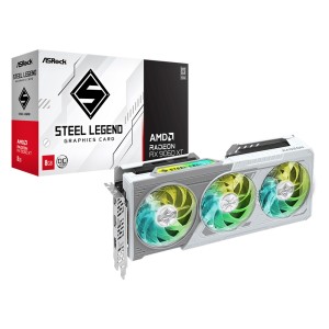 ASROCK Radeon RX 9060 XT Steel Legend 8GB GDDR6 128Bit AMD Ekran Kartı-RX9060XT SL 8GO