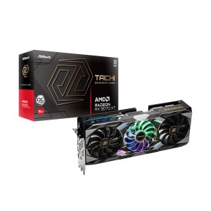 ASROCK Radeon RX 9070 XT Taichi 16GB OC GDDR6 RGB 256Bit RDNA 4, FSR 4 AMD Ekran Kartı-RX9070XT TC 16GO