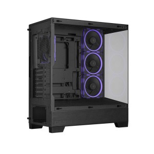 ASUS A31 PLUS TG ARGB Temperli Camlı 1xType C Mid Tower Siyah Gaming Kasa