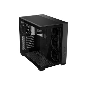 ASUS A32 PLUS TG ARGB SİYAH 1xType C 4xARGB Fanlı Panoromik Mid Tower Siyah Gaming Kasa