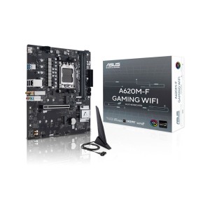 ASUS A620M-F GAMING WIFI AMD A620 Soket AM5 DDR5 7800Mhz PCIe 4.0 mATX Anakart