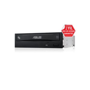 ASUS DRW-24D5MT 24X Dahili Kutusuz M-DİSC Destekli Siyah DVD YAZICI 
