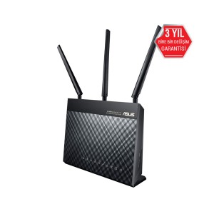 ASUS DSL-AC68U 600Mbps-1300Mbps VDSL Destekli Kablosuz AC 4 Port ADSL2+ Modem