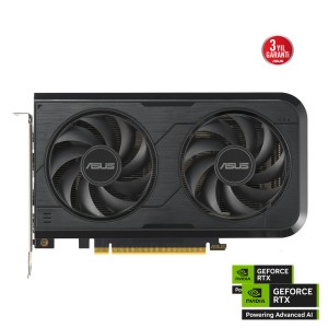 ASUS Dual GeForce RTX 5050 8GB GDDR6 OC Edition 8GB 128Bit DLSS 4 NVIDIA Ekran Kartı