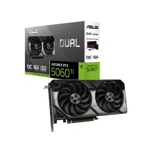 ASUS Dual GeForce RTX 5060 Ti 16GB GDDR7 OC Edition 128Bit DLSS 4 NVIDIA Ekran Kartı