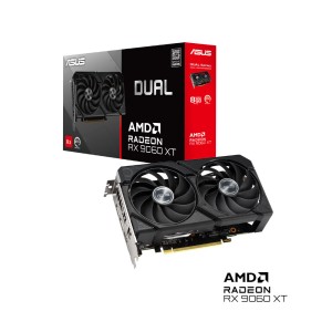 ASUS Dual Radeon RX9060XT 8G GDDR6 128Bit RDNA 4 AMD Ekran Kartı