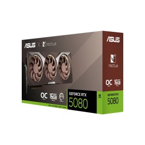 ASUS GeForce RTX 5080 16GB GDDR7 NOCTUA OC Edition 256Bit DLSS 4 NVIDIA Ekran Kartı-RTX5080-O16G-NOCTUA