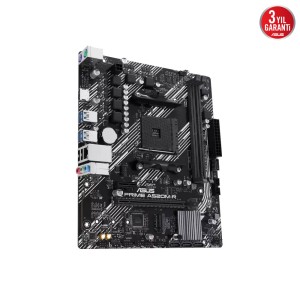 ASUS PRIME A520M-R AMD A520 AM4 DDR4 5100Mhz  M2 USB3.2 mATX Anakart
