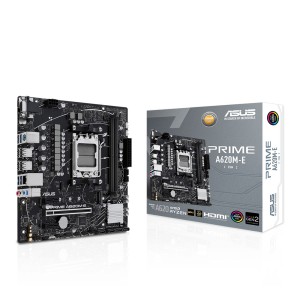 ASUS  PRIME A620M-E-CSM AMD A620 Soket AM5 DDR5 6400Mhz PCIe 4.0 mATX Anakart