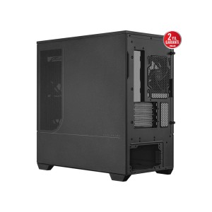 ASUS Prime AP202 1xType C Temperli Camlı Siyah mATX Gaming Kasa