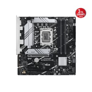 ASUS PRIME B760M-PLUS Intel B760 LGA1700 DDR5 7200Mhz USB3.2 AURA RGB mATX Anakart