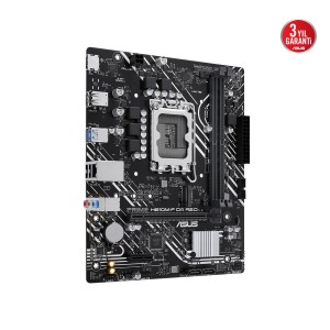 ASUS PRIME H610M-F D4 R2.0-CSM INTEL H610 LGA1700 DDR4 3200Mhz mATX Anakart