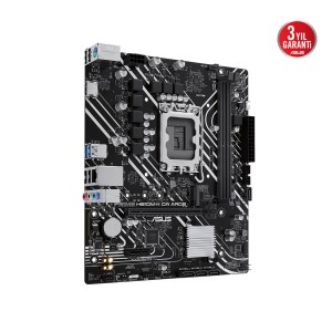 ASUS PRIME H610M-K D4 ARGB Intel H610 LGA1700 DDR4 3200Mhz AURA RGB mATX Anakart