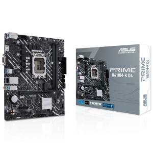 ASUS PRIME H610M-K D4 Intel H610 Soket 1700 DDR4 3200MHz mATX Anakart