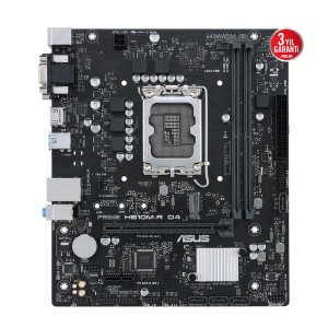 ASUS PRIME H610M-R D4 Soket 1700 Intel H610 DDR4 mATX Anakart