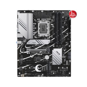 ASUS PRIME H770-PLUS Intel H770 LGA1700 7200Mhz DDR5 3x M2 ATX Anakart